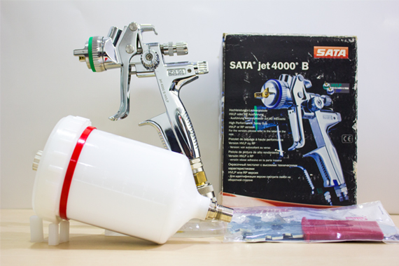 166819 Sata Jet Spray Gun 4000 B HVLP Nozzle