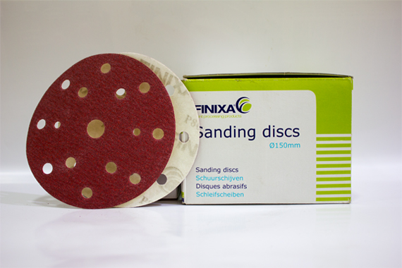 SPDA-0080 150 MM Finixa Sanding Discs with 15 holes 