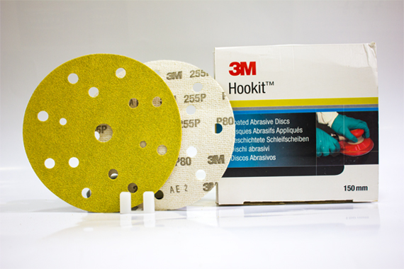 50443 Hookit 150 mm 3M P80 Coated Abrasive Disc
